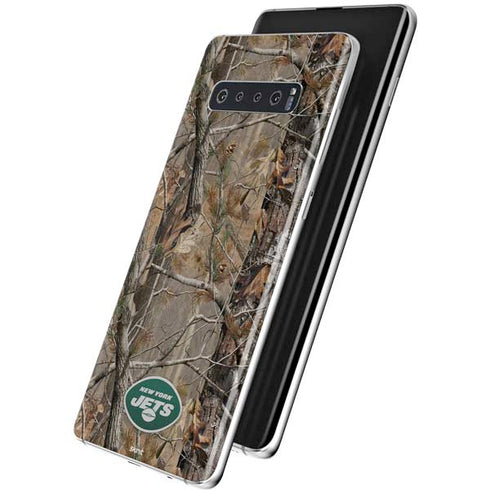 NFL New York Jets Realtree AP Camo Galaxy S10 Skin