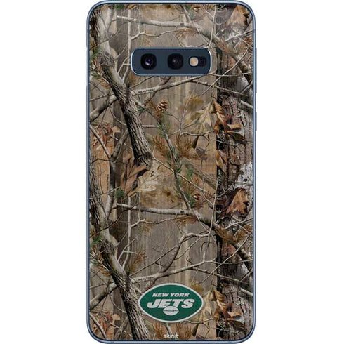 NFL New York Jets Realtree AP Camo Galaxy S10e Skin