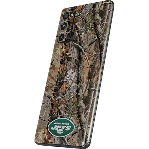 NFL New York Jets Realtree AP Camo Galaxy S20 Fan Edition Skin
