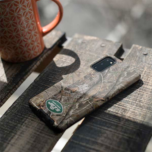 NFL New York Jets Realtree AP Camo Galaxy S20 Pro Case