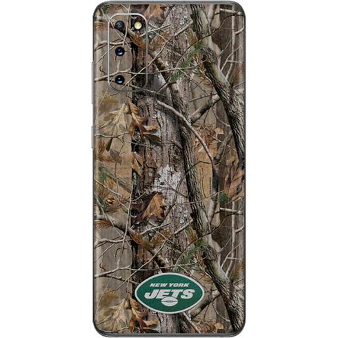 NFL New York Jets Realtree AP Camo Galaxy S20 Skin