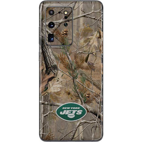 NFL New York Jets Realtree AP Camo Galaxy S20 Ultra 5G Skin