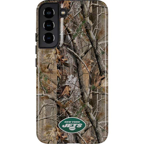 NFL New York Jets Realtree AP Camo Galaxy S22 Plus Pro Case
