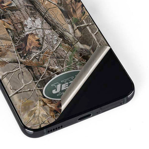 NFL New York Jets Realtree AP Camo Galaxy S22 Plus Skin