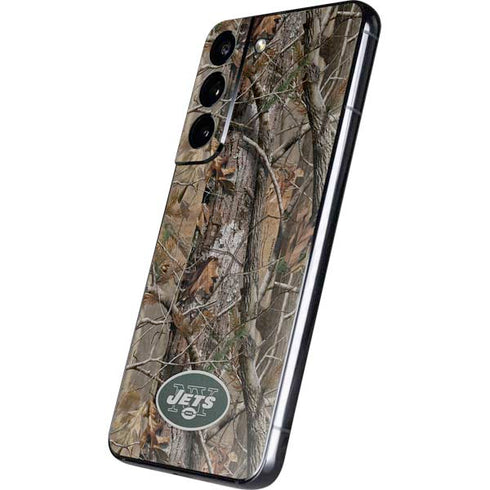 NFL New York Jets Realtree AP Camo Galaxy S22 Skin
