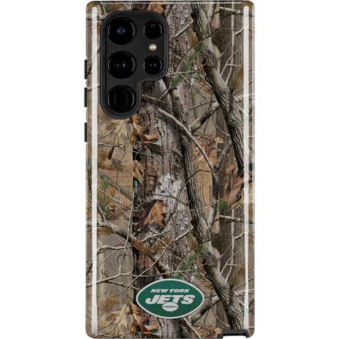 NFL New York Jets Realtree AP Camo Galaxy S22 Ultra Pro Case