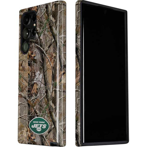 NFL New York Jets Realtree AP Camo Galaxy S22 Ultra Pro Case