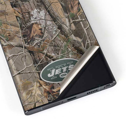 NFL New York Jets Realtree AP Camo Galaxy S22 Ultra Skin