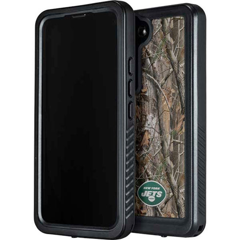 NFL New York Jets Realtree AP Camo Galaxy S23 Plus Waterproof Case