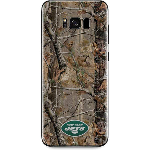NFL New York Jets Realtree AP Camo Galaxy S8 Plus Skin