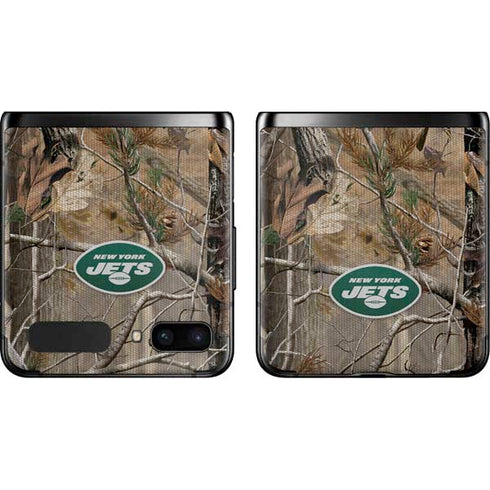 NFL New York Jets Realtree AP Camo Galaxy Z Flip Skin