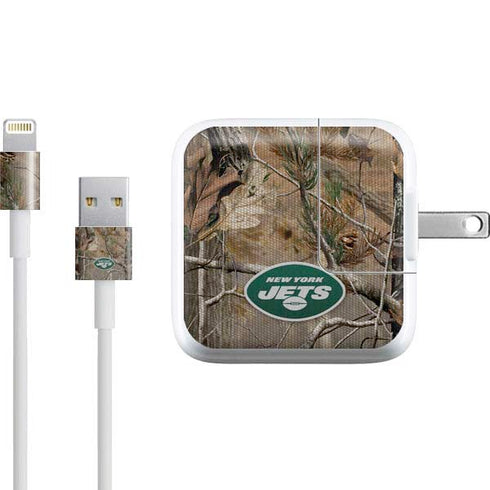 NFL New York Jets Realtree AP Camo iPad Charger (10W USB) Skin