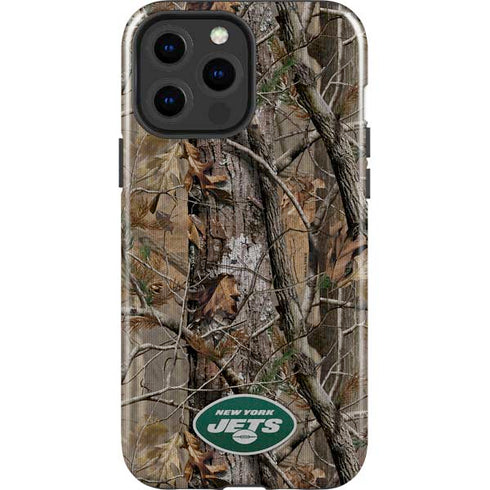 NFL New York Jets Realtree AP Camo iPhone 13 Pro Max Impact Case