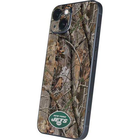 NFL New York Jets Realtree AP Camo iPhone 15 Plus Skin