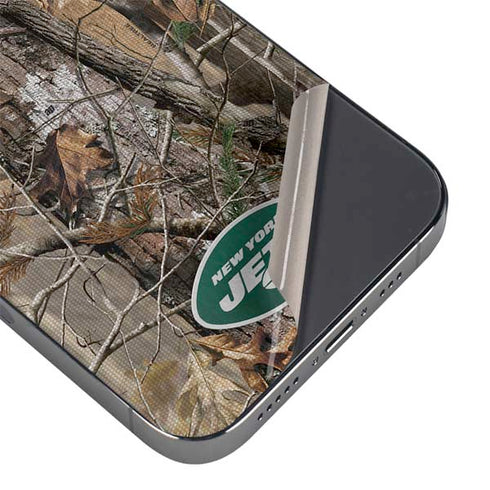 NFL New York Jets Realtree AP Camo iPhone 15 Pro Skin