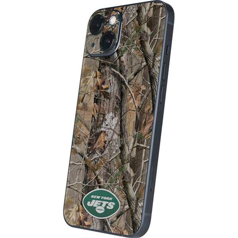 NFL New York Jets Realtree AP Camo iPhone 14 Skin