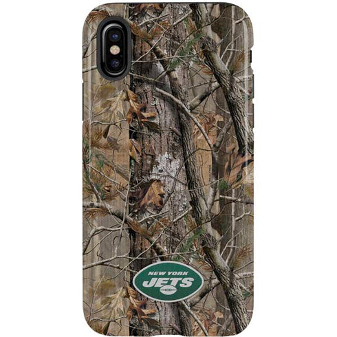 NFL New York Jets Realtree AP Camo iPhone X Pro Case