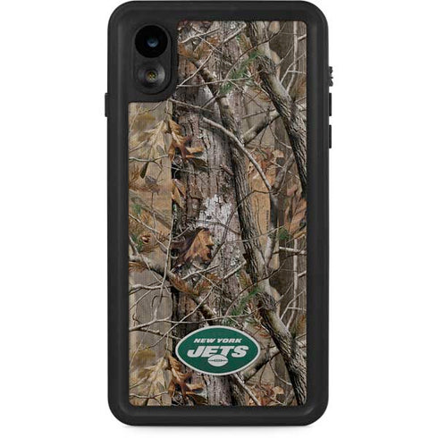 NFL New York Jets Realtree AP Camo iPhone XR Waterproof Case