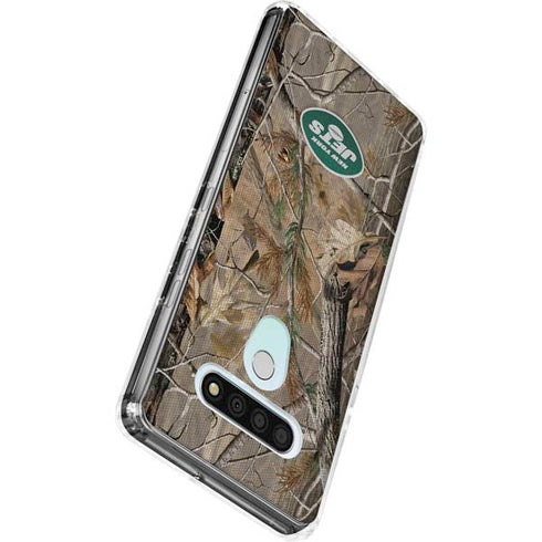 NFL New York Jets Realtree AP Camo LG Stylo 6 Clear Case