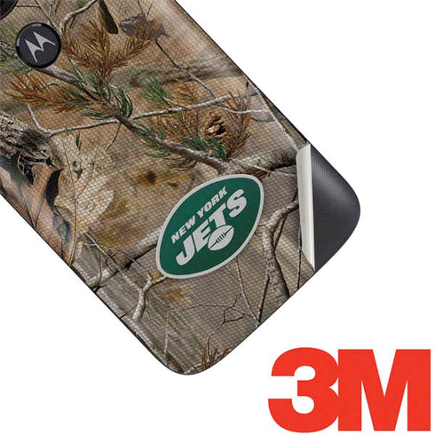 NFL New York Jets Realtree AP Camo Moto E5 Play Skin