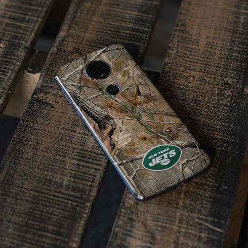 NFL New York Jets Realtree AP Camo Moto E5 Plus Skin