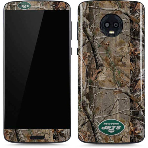 NFL New York Jets Realtree AP Camo Moto G6 Skin