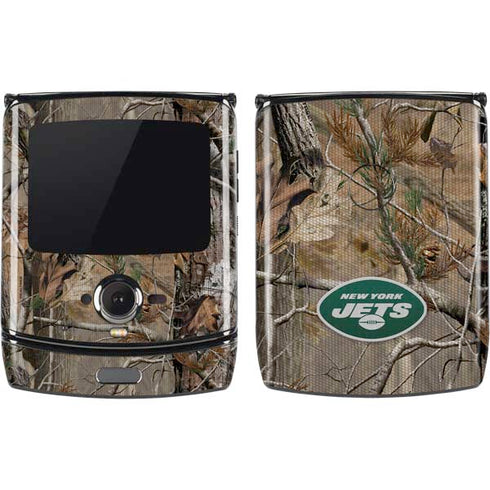 NFL New York Jets Realtree AP Camo Motorola RAZR Skin
