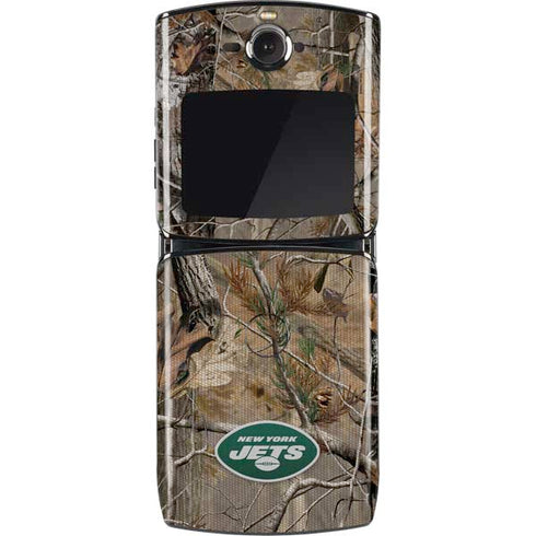NFL New York Jets Realtree AP Camo Motorola RAZR Skin