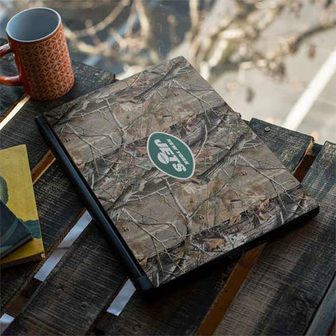 NFL New York Jets Realtree AP Camo MSI GS65 Stealth Laptop Skin