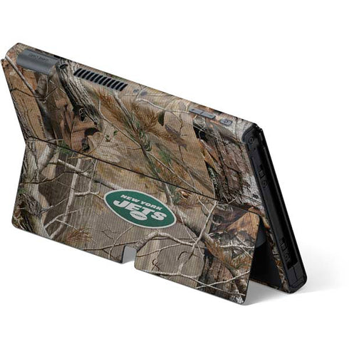 NFL New York Jets Realtree AP Camo Nintendo Switch OLED (2021) Skin