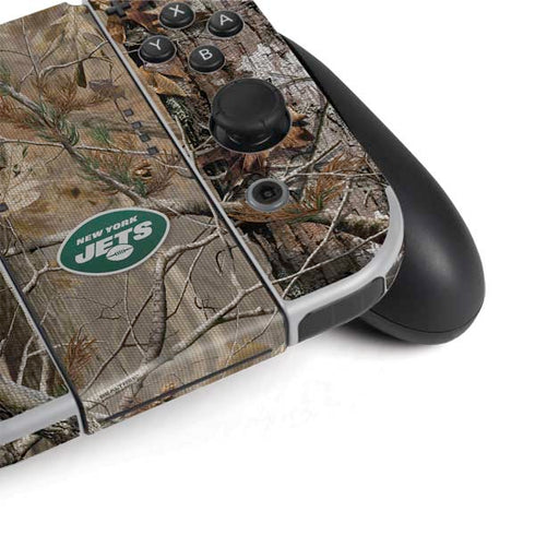 NFL New York Jets Realtree AP Camo Nintendo Switch OLED (2021) Skin