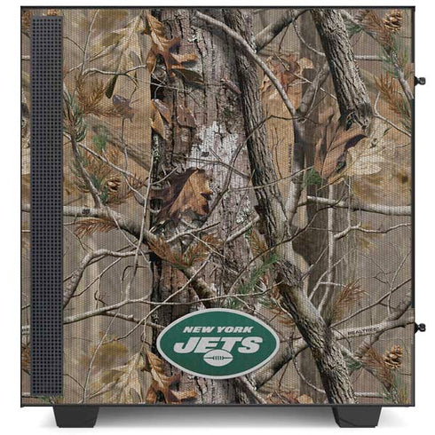 NFL New York Jets Realtree AP Camo NZXT H510 Compact ATX Mid-Tower Case Skin