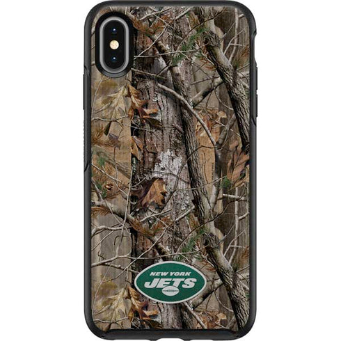 NFL New York Jets Realtree AP Camo Otterbox Symmetry iPhone Skin