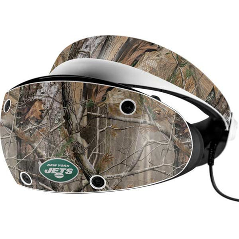 NFL New York Jets Realtree AP Camo PlayStation VR2 Skin