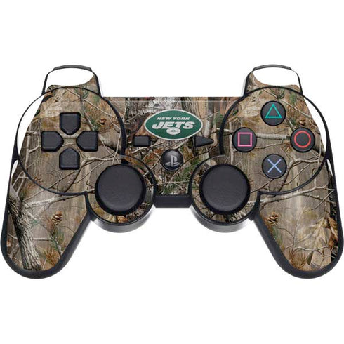 NFL New York Jets Realtree AP Camo PS3 Dual Shock wireless controller Skin