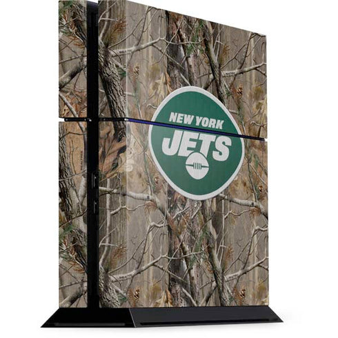 NFL New York Jets Realtree AP Camo PS4 Console Skin