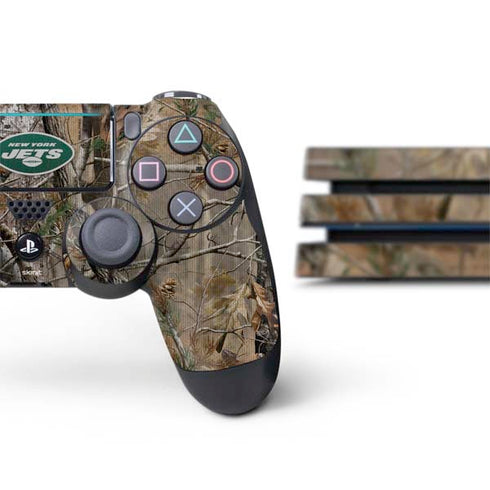 NFL New York Jets Realtree AP Camo PS4 Pro Bundle Skin