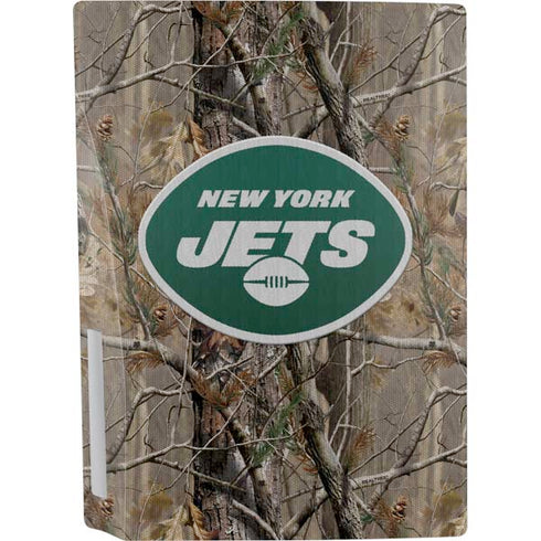 NFL New York Jets Realtree AP Camo PS5 Console Skin