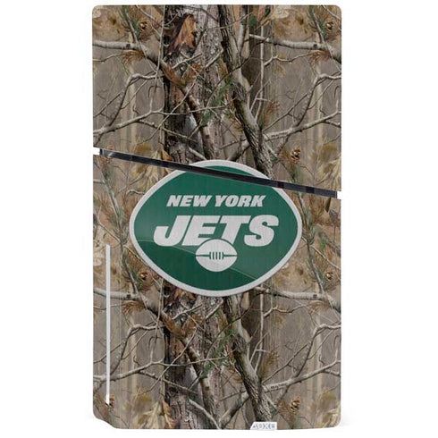 NFL New York Jets Realtree AP Camo PS5 Slim Disk Bundle Skin