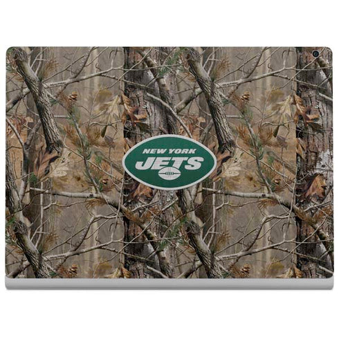 NFL New York Jets Realtree AP Camo Surface Book 2 13.5in Skin