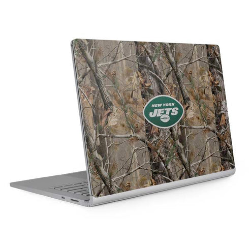 NFL New York Jets Realtree AP Camo Surface Book 2 15in Skin