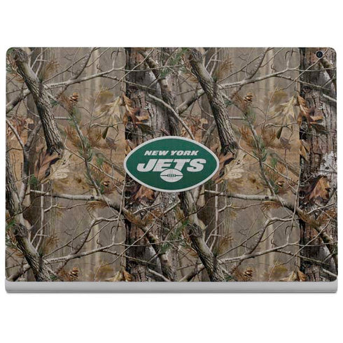 NFL New York Jets Realtree AP Camo Surface Book 2 15in Skin