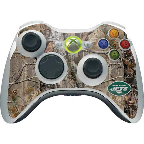 NFL New York Jets Realtree AP Camo Xbox 360 Wireless Controller Skin