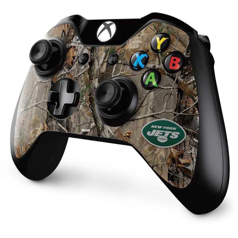 NFL New York Jets Realtree AP Camo Xbox One Controller Skin