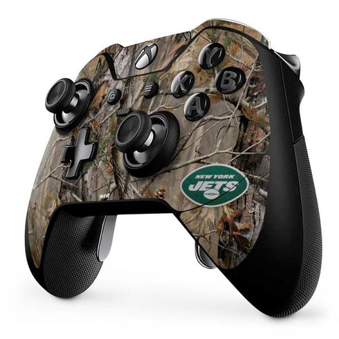 NFL New York Jets Realtree AP Camo Xbox One Elite Controller Skin