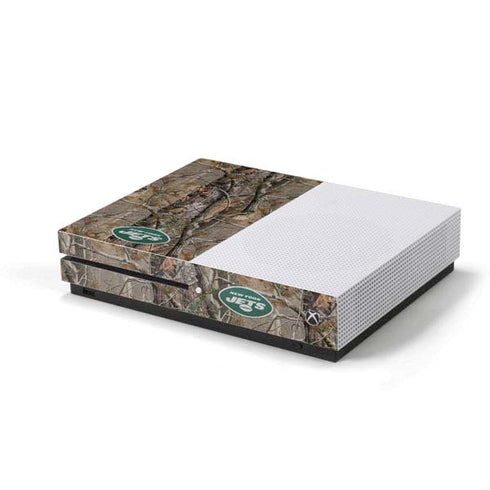 NFL New York Jets Realtree AP Camo Xbox One S Console Skin
