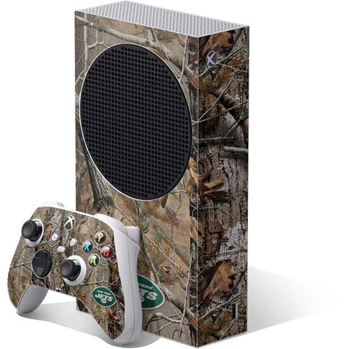 NFL New York Jets Realtree AP Camo Xbox Series S Skins