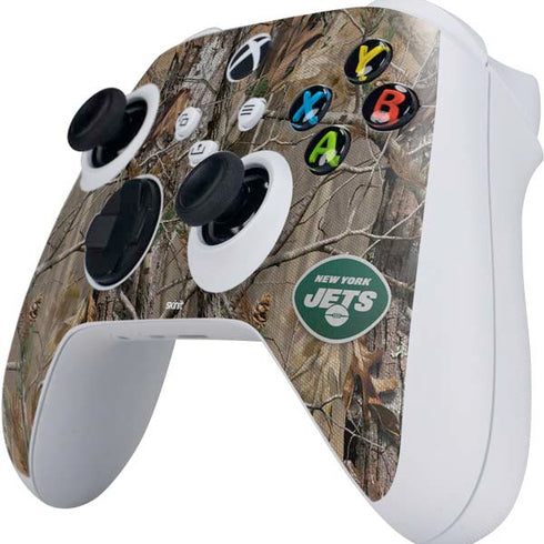 NFL New York Jets Realtree AP Camo Xbox Series S Controller Skin