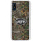 NFL New York Jets Realtree Xtra Green Camo Galaxy A10e Clear Case
