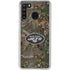 NFL New York Jets Realtree Xtra Green Camo Galaxy A21 Clear Case